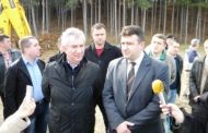 Започнаа градежните работи за уредување на рекреативниот центар Езерце